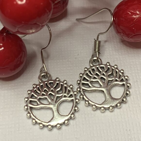 Celtic Earring, Boho Earring, Tree of Life Earring, Gift Idea, Nature Earring, - Picture 2 of 8